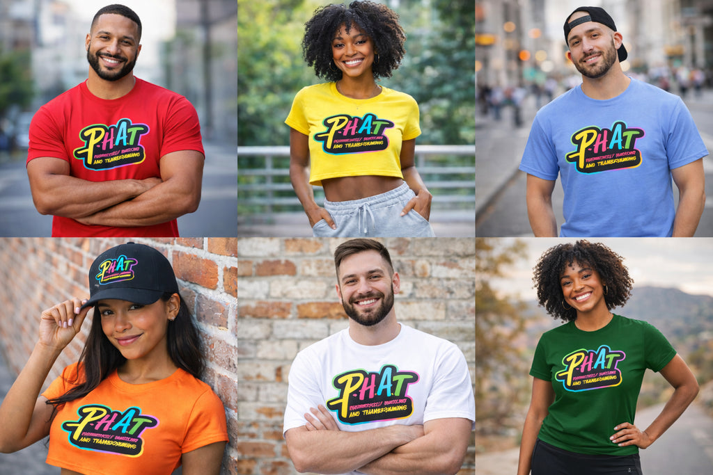PHAT Signature Logo T-Shirt – Premium Unisex Streetwear Tee