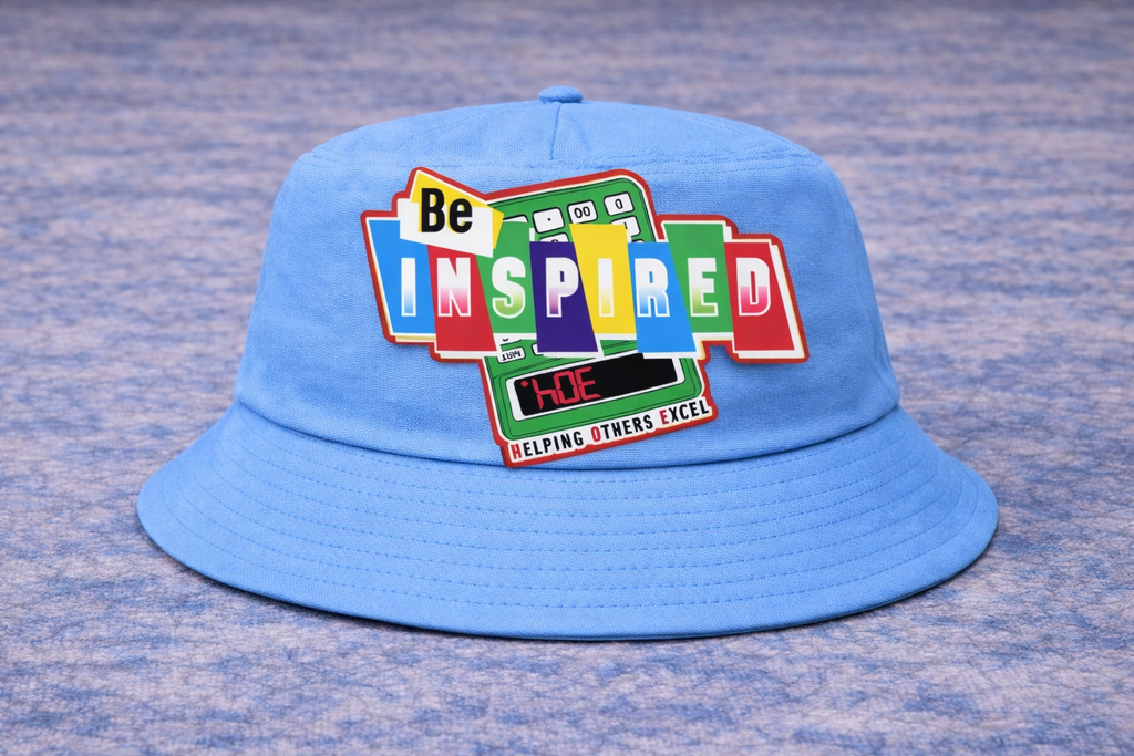 Be Inspired HOE Helping Others Excel Bucket Hat