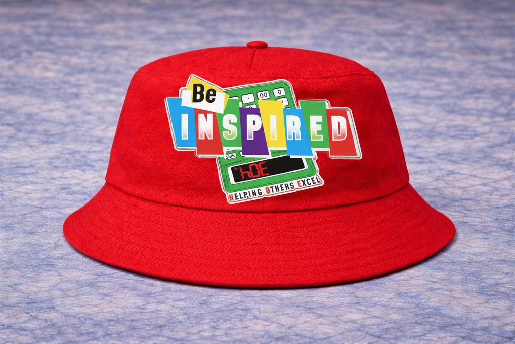 Be Inspired HOE Helping Others Excel Bucket Hat