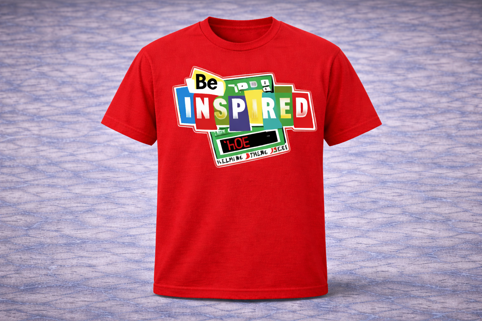 Be Inspired HOE Helping Others Excel Graphic T-Shirt