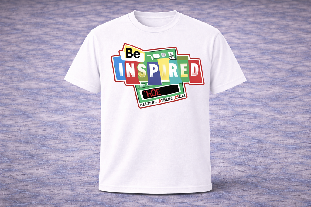 Be Inspired HOE Helping Others Excel Graphic T-Shirt