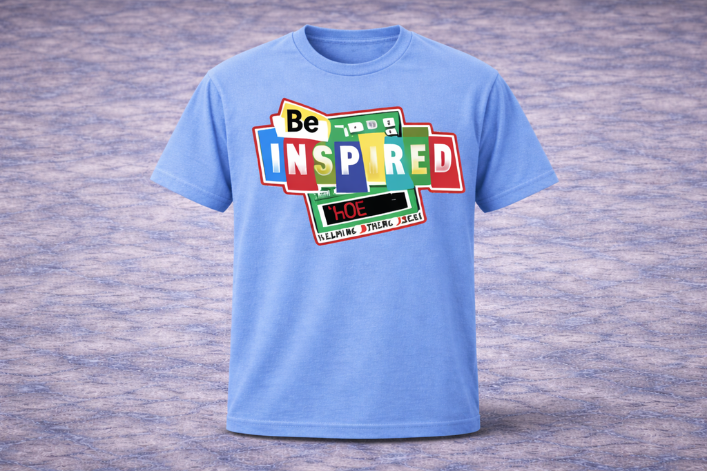 Be Inspired HOE Helping Others Excel Graphic T-Shirt