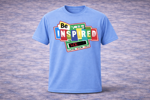Be Inspired HOE Helping Others Excel Graphic T-Shirt